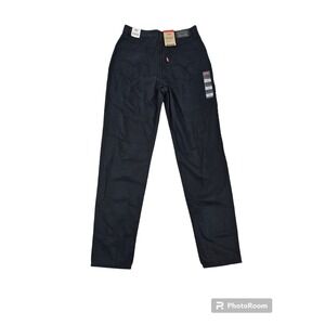 Levi's 80,s Mom Jeans Black High Waist Women's 27" x 30" Cotton Hemp NWT